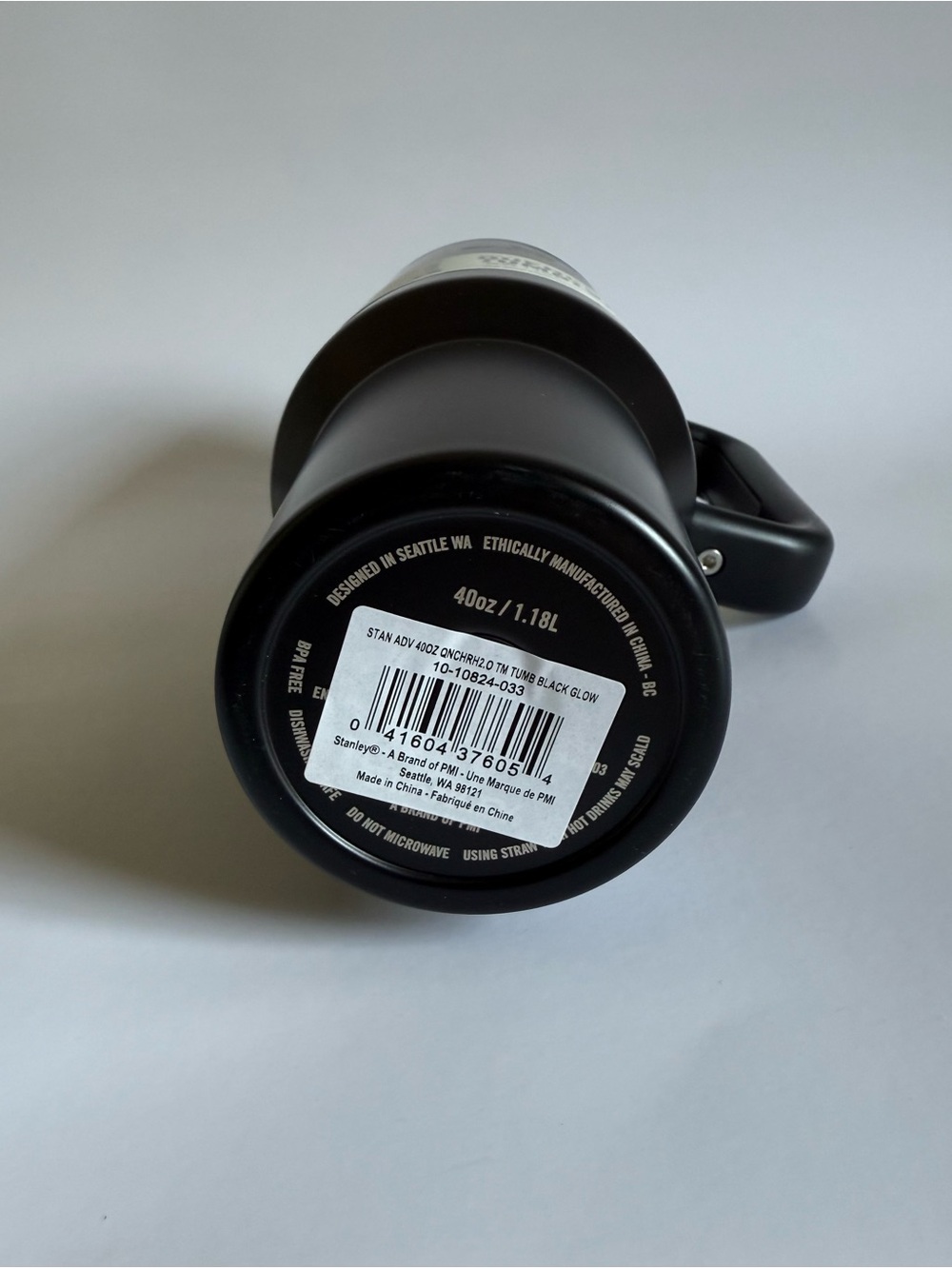 Stanley Quencher H2.0 Tumbler - Black Glow brand new - Picture 4 of 4